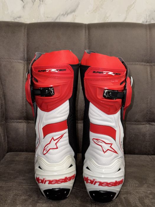 Alpinestars SuperTech r white black red