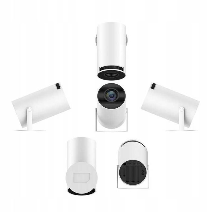 PROJEKTOR Rzutnik Android TV WiFi Przenośny 4K Smart Głośnik WYPRZEDAŻ