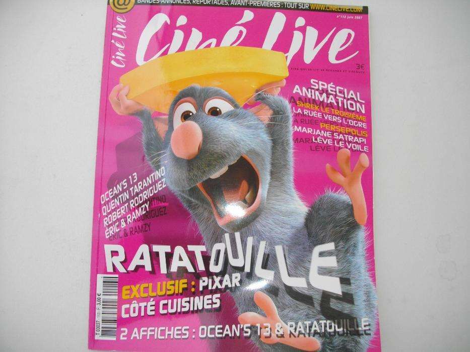 Ciné Live: 9 revistas de cinema em Francês