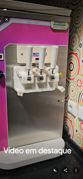 Máquina de gelados soft