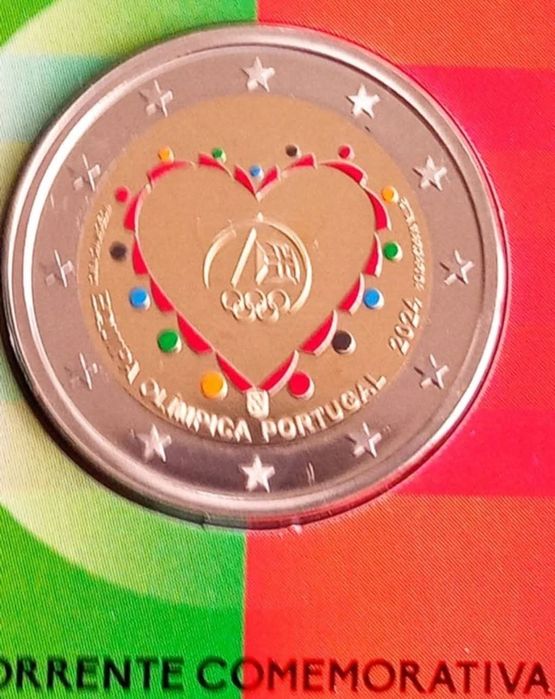 2€ Proof Jogos Olímpicos 2024