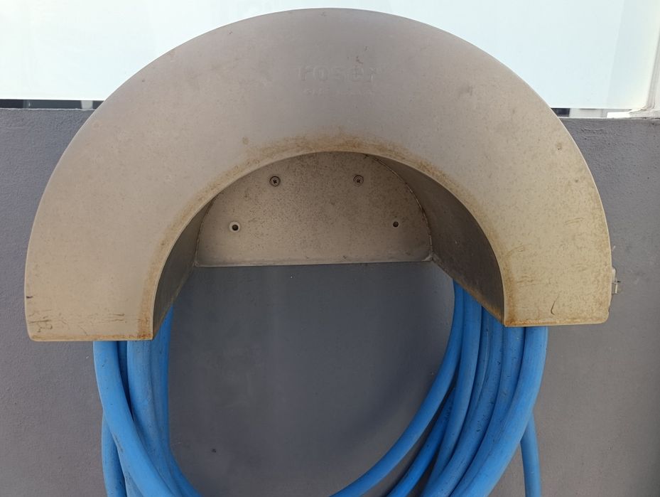 Suporte de inox para mangueira