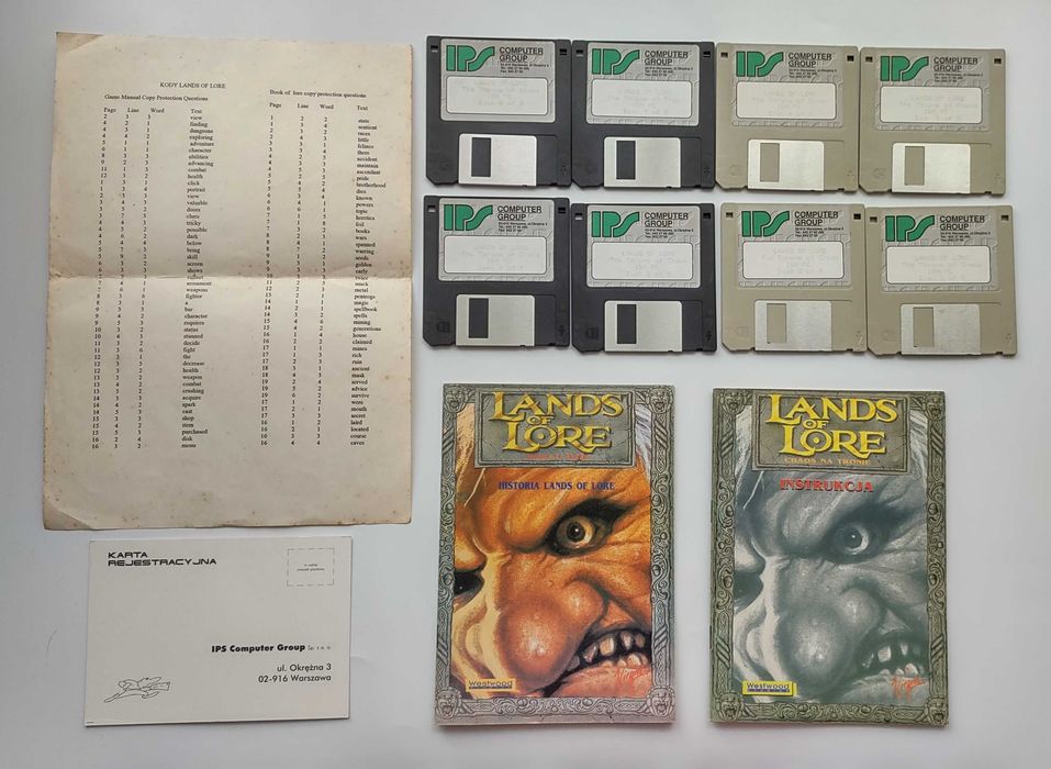 Lands of lore big box PL