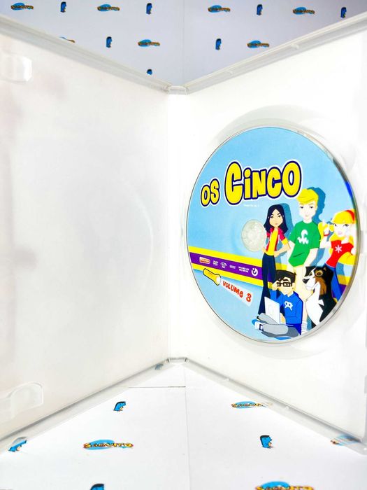 DVD Os Cinco em Ação! 3