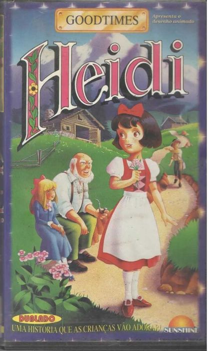 heidi magia da animação filme vhs -portes ctt gratis