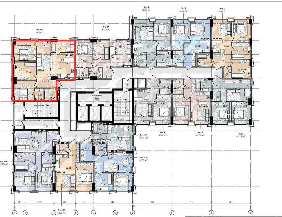 Продам панорамну 3к-4к квартиру в ЖК MARSHALL