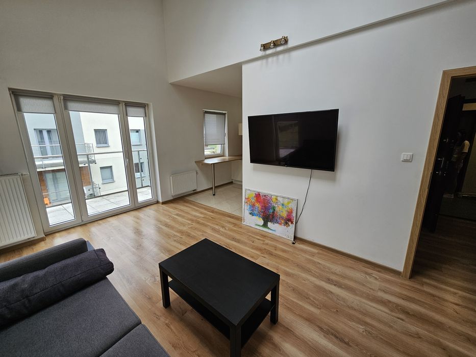 Wolne!!Wynajme mieszkanie 50 m² ,z antresola i balkonem,ulica Jeszke Tarnowo Podgorne - Widok 5