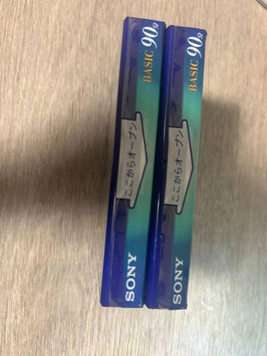Нові аудіокасети Sony Basic 90, 2 шт один лот