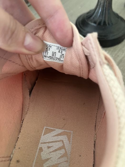 Vans Rosa edição limitada