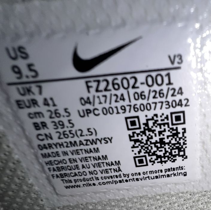 Nike Air Force 1 '07 LX( 26,5 см)