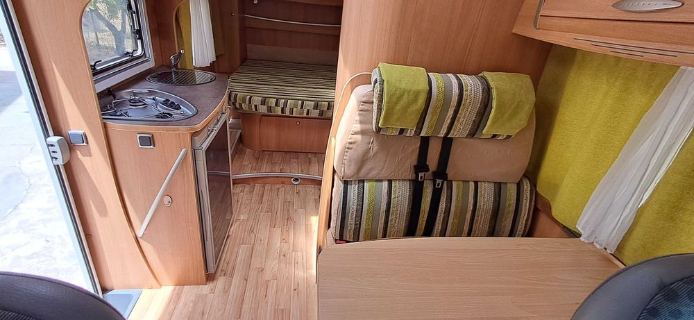 Autocaravana cama central