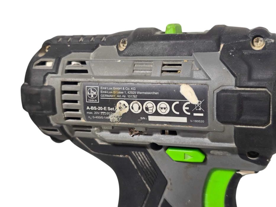 Wkrętarka Lux Tools A-bs-20-e + 2x Aku + Ładowarka I Walizka