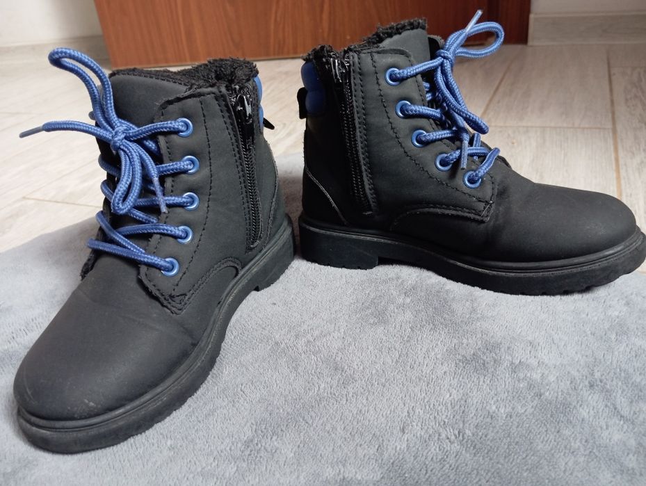 Ocieplane buty chłopięce