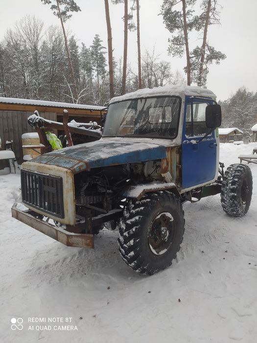 Трактор переломка. Мерседес.