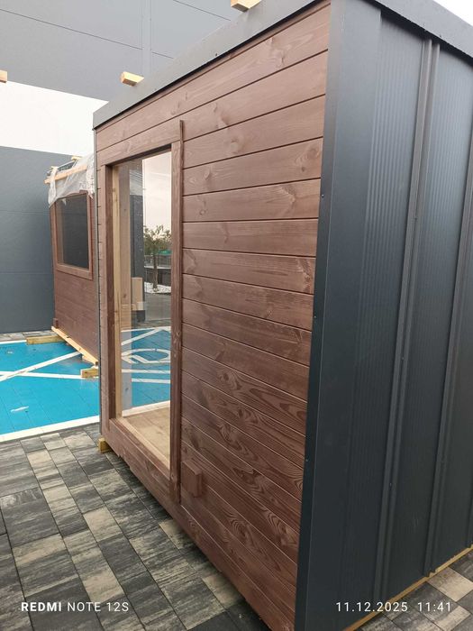 Sauna Ogrodowa opalana drewnem 200x230cm CAŁA POLSKA