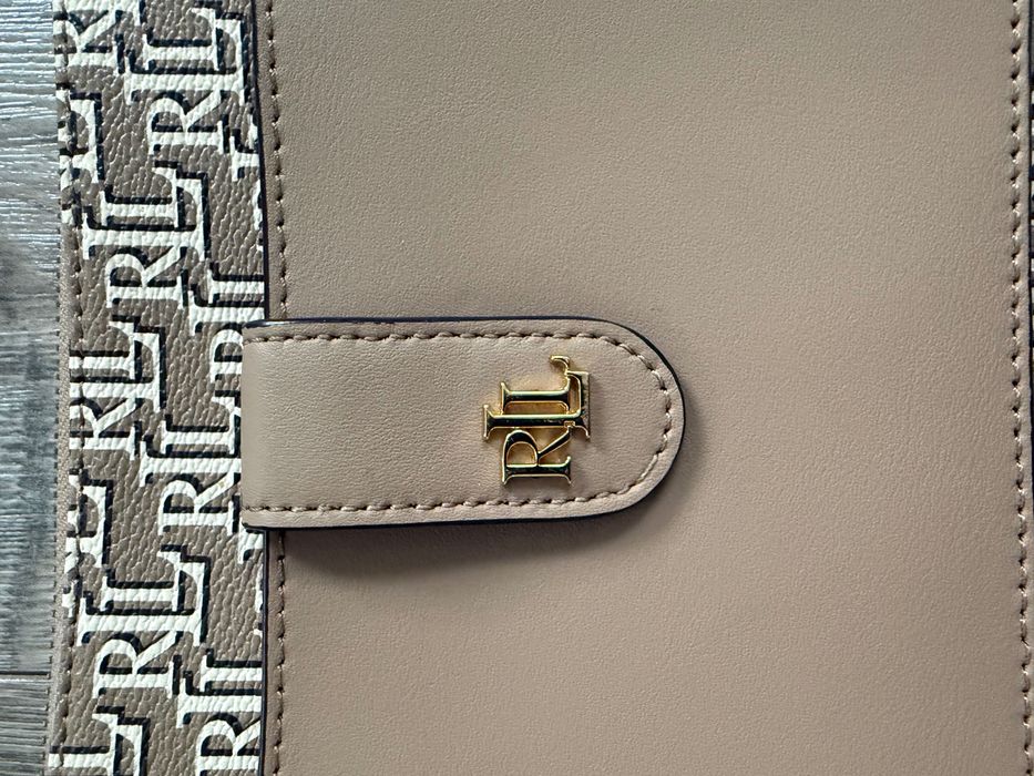 Torebka Skórzana Ralph Lauren Jamey 27 Listonoszka Jak Nowa!