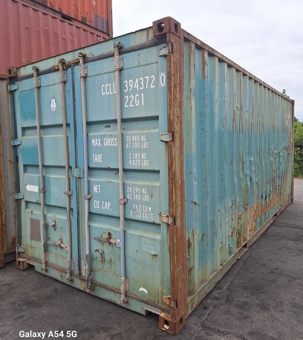 Kontener morski 40'HC 12m używany magazyn AS-IS tani transport /NJ