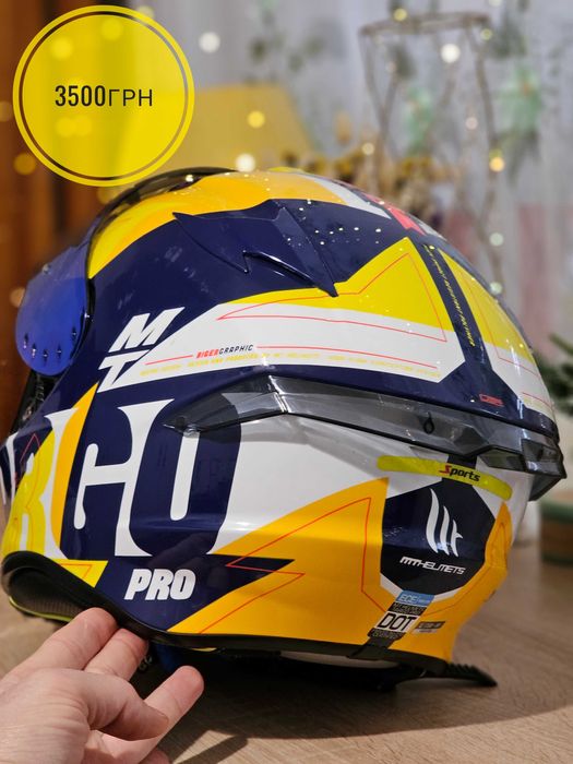 Шолом MT Targo Pro (два візора),розмір L