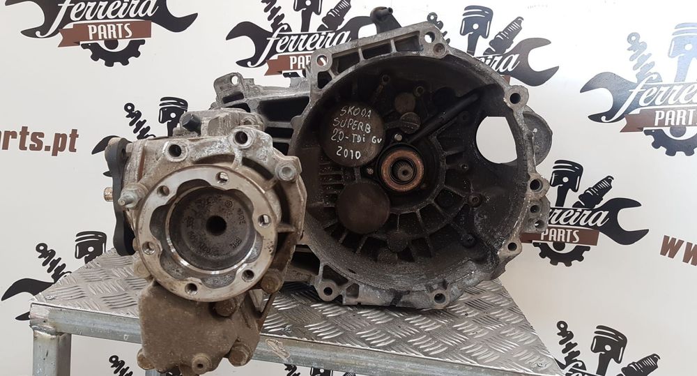 CAIXA DE VELOCIDADES SKODA SUPERB 2.0TDI REF: KXY