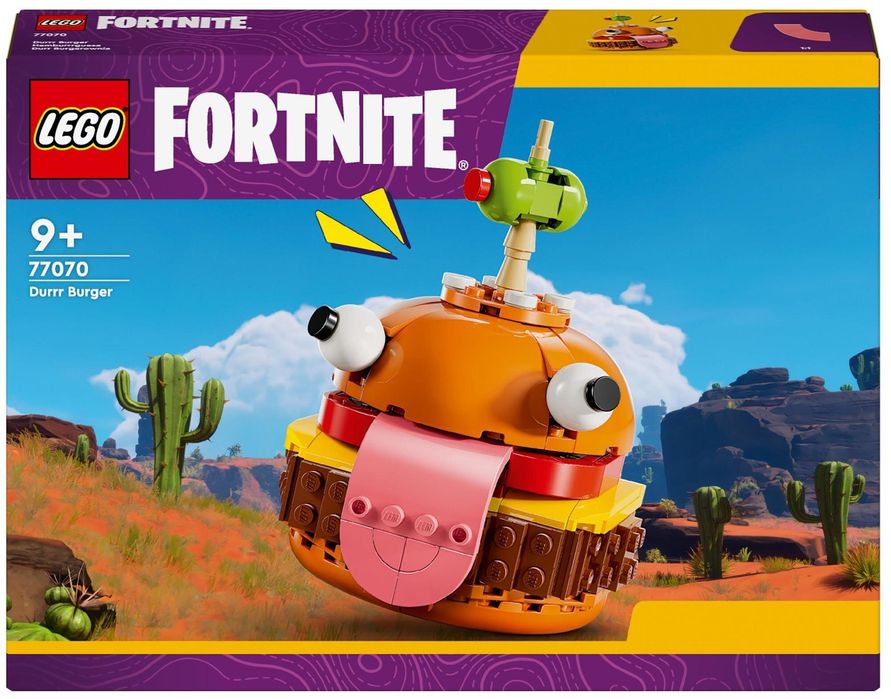 lego, fortnite, burgerownia, burger, 77070, 9+, klocki, budowanie