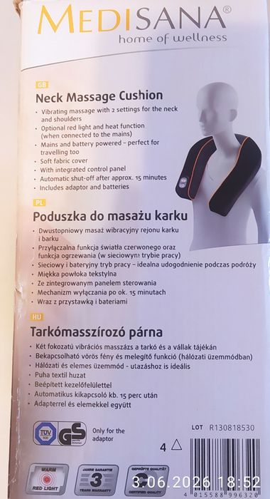 Masażer karku Medisana