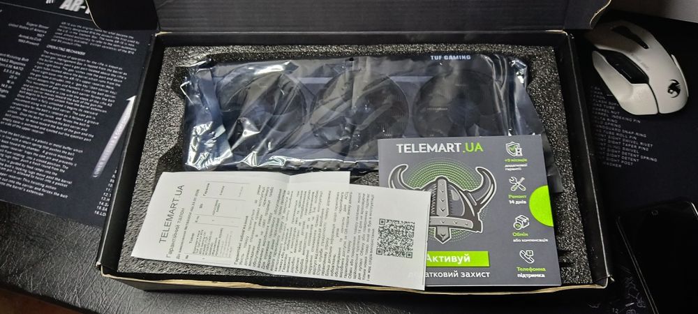 Asus Tuf Gaming RTX 3070 8 GB / гарантия