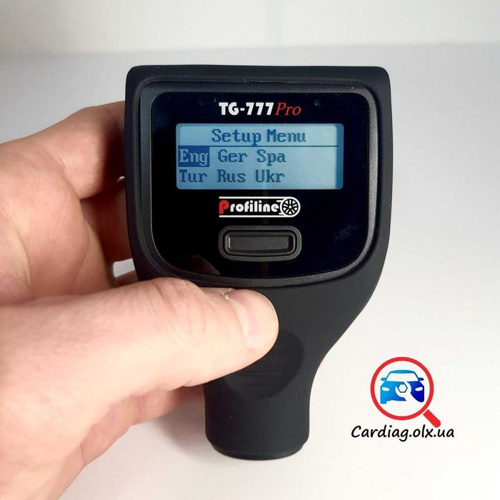 Топовий товщиномір Profiline TG-777 Pro. Гарантія 2 роки. Толщиномер
