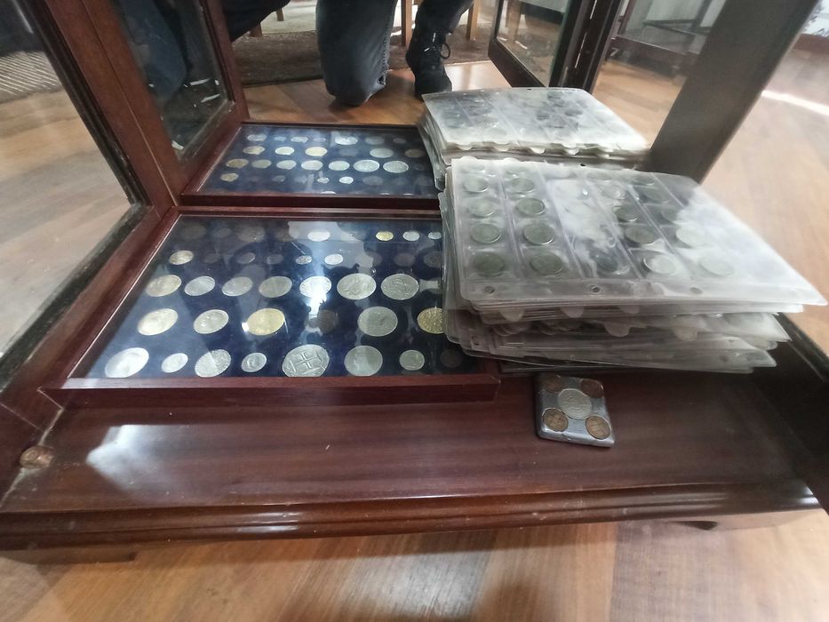 Moedas com Expositor