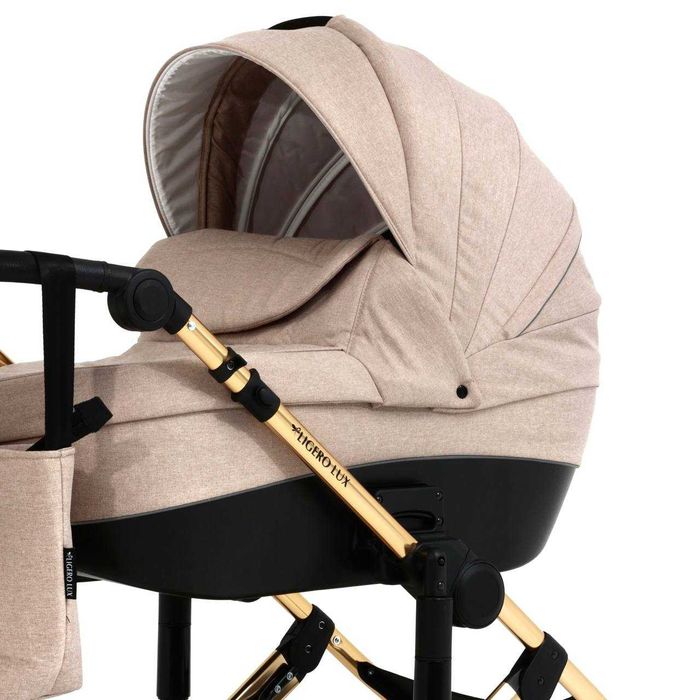 Коляска LIGERO LUX soft 2в1 + автокрісло