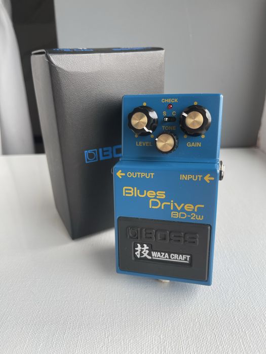 Педаль Boss BD-2W Blues Driver Waza Craft | Япония