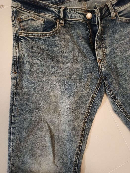Jeansy skinny męskie RESERVED