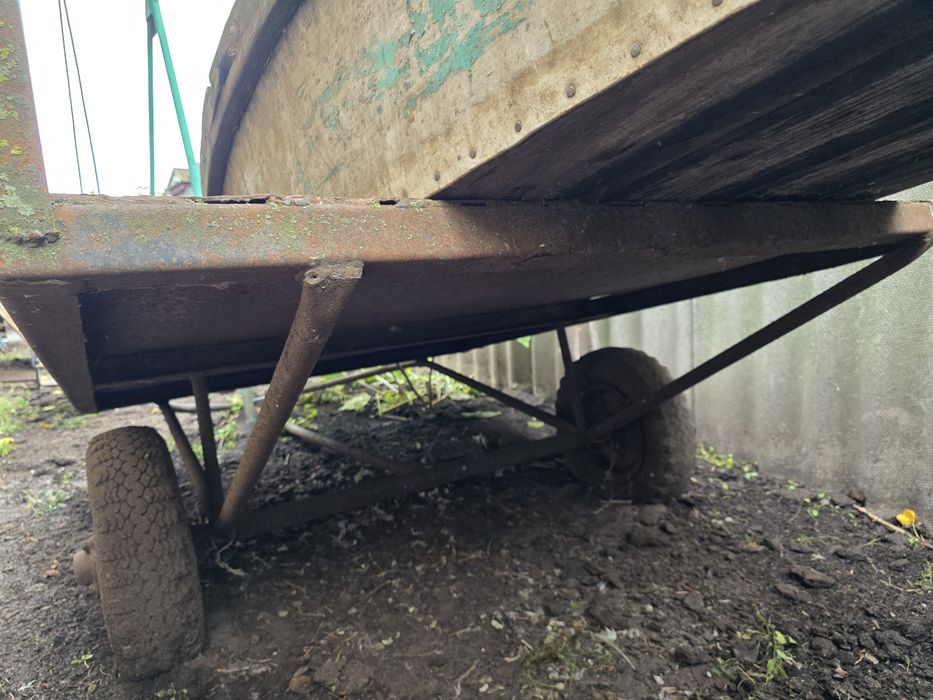 Прицеп для мінітрактора мотоблока