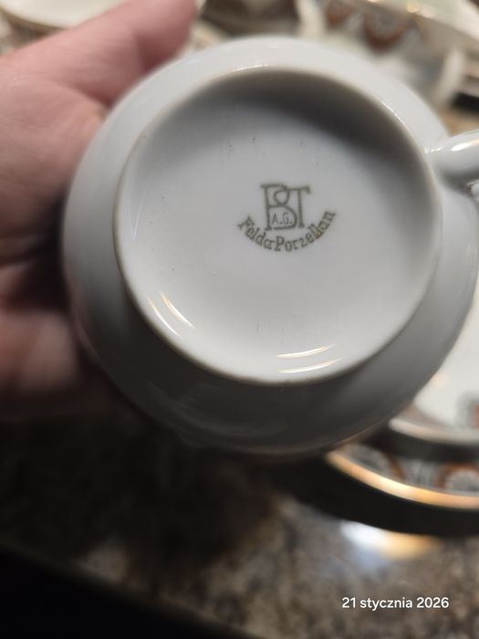 Zestaw  śliczny kawa cherbata