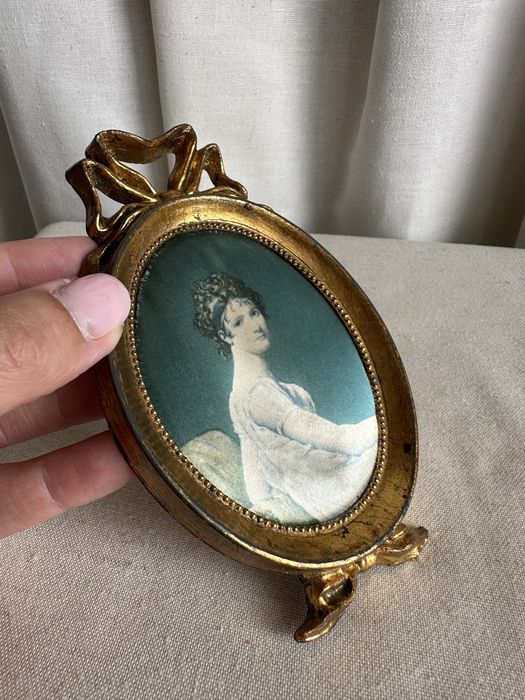 Miniatura portretowa Madame Récamier