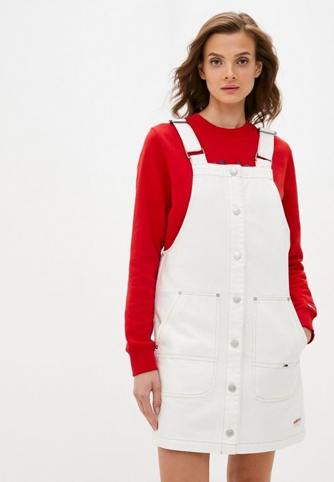 Новый джинсовый женский комбинезон Tommy hilfiger M