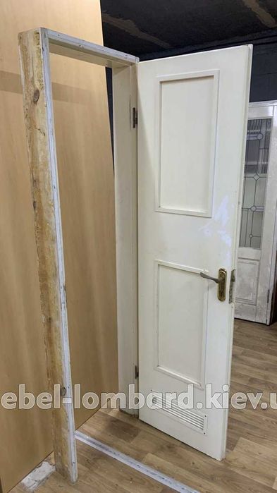 Межкомнатная дверь "Белый" "Дерево" бу