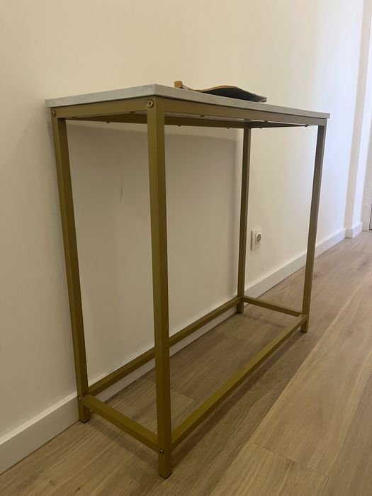 Consola efeito mármore