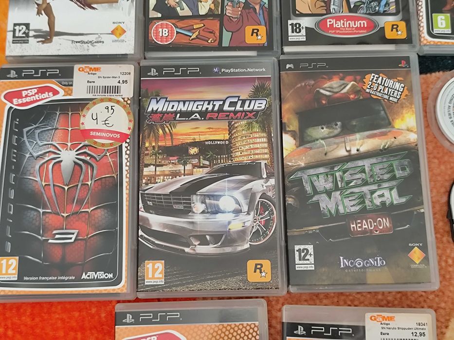 Jogos PSP a partir de 5€