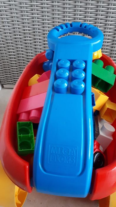 Mega bloks zestaw zbieracz stolik duży zestaw