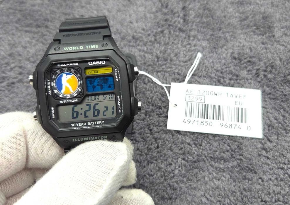 Casio Royale Counter-Strike Edition AE-1200WH-1A – Fabrycznie Nowy Unikat