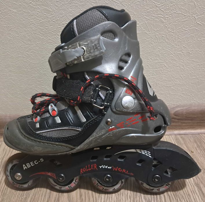 Ролики, шлем б/у