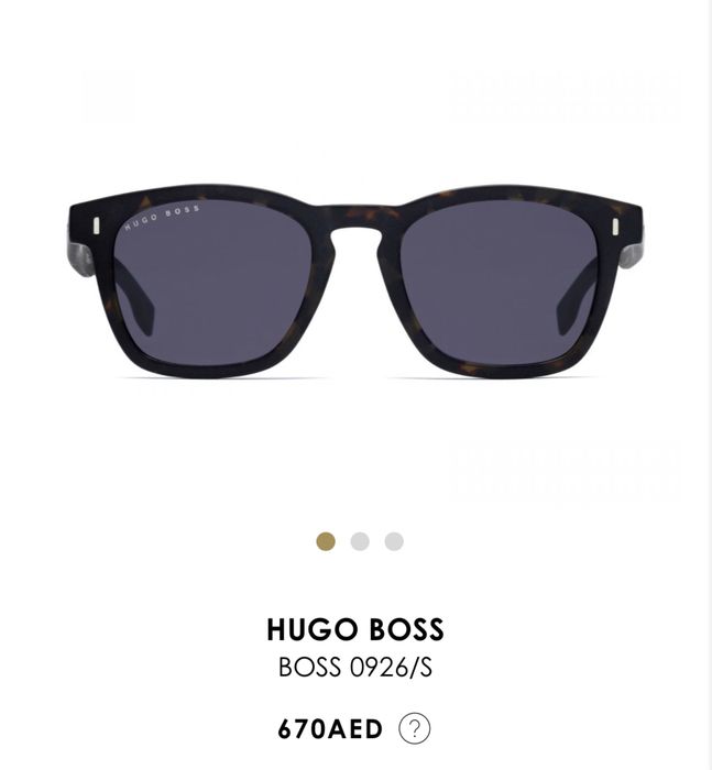 Okulary przeciwsłoneczne HUGO BOSS