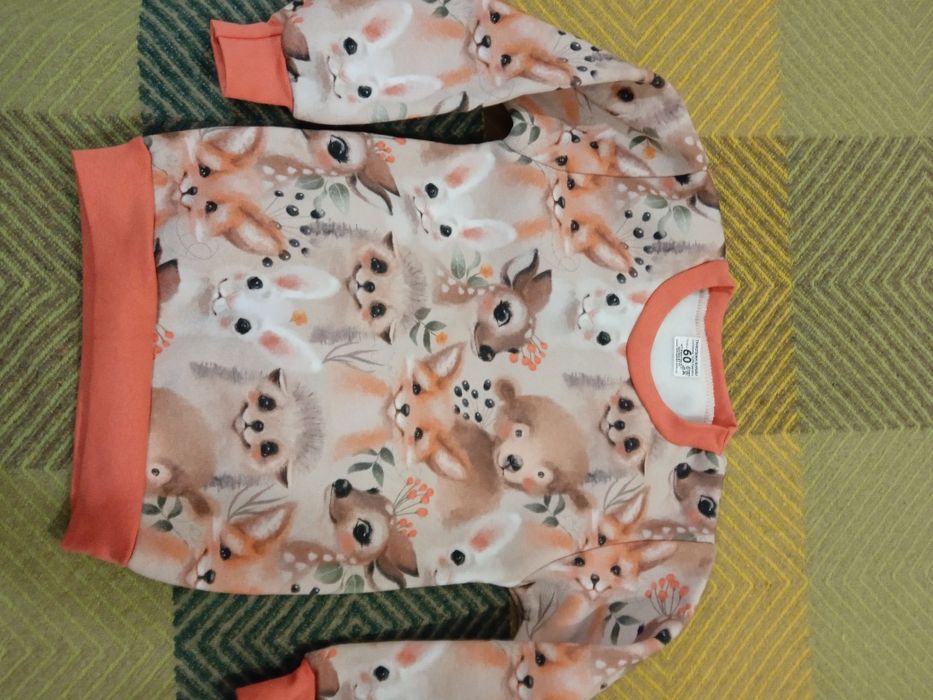 Свитшот для малышки "Милые зверушки"