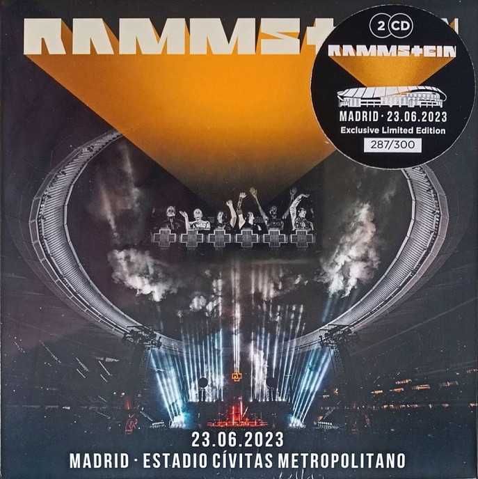 RAMMSTEIN - Live In Madrid 2023 Stadium Tour 2CD [EU]