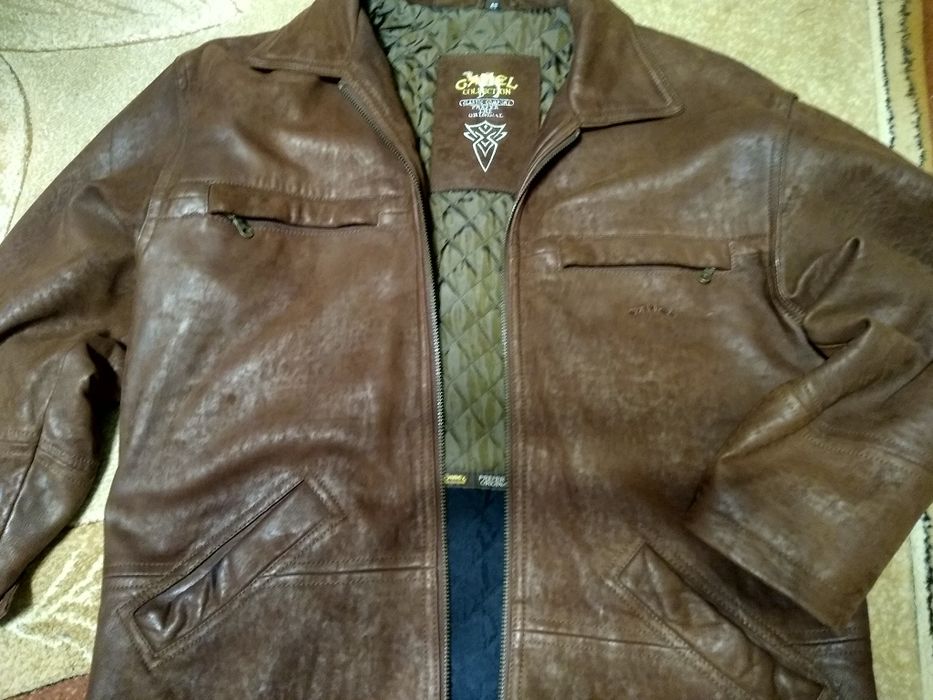 kurtka  brązowa  firma  CAMEL  rozmiar  48