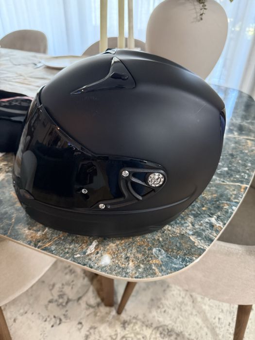 Capacete NEXX viseira escura com pinlock