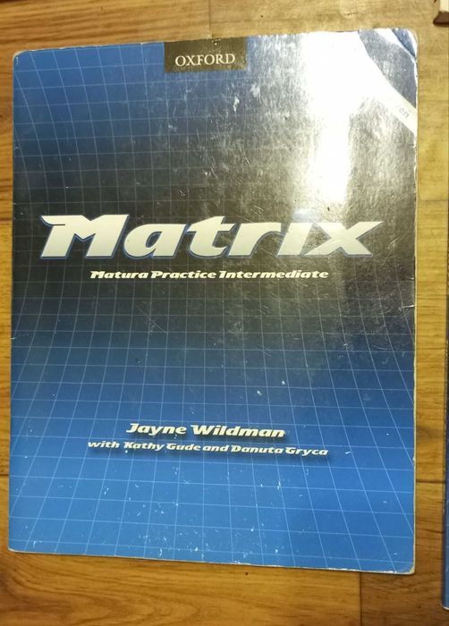 Książki do angielskiego "Matrix", "New Hotline" ,"Advanced expert "