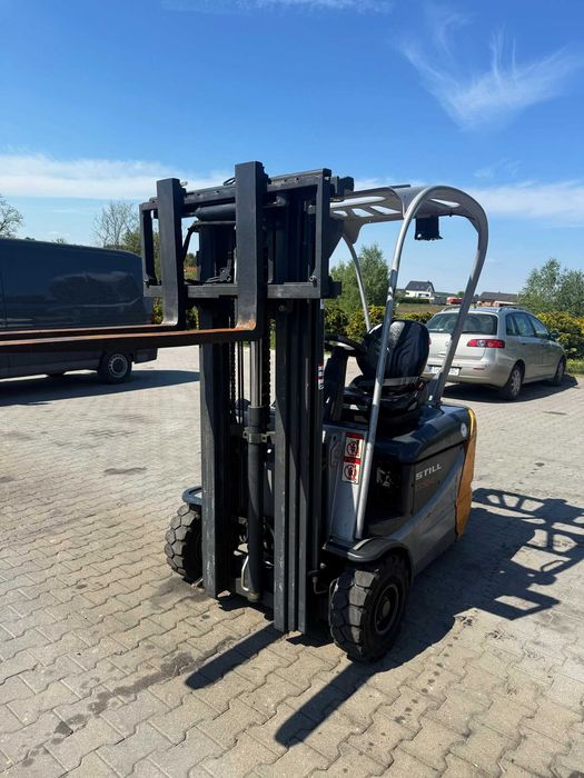 wózek widłowy elektryczny STILL RX50-15 Triplex 4.30m przesuw przebieg 4140mtg 2007r