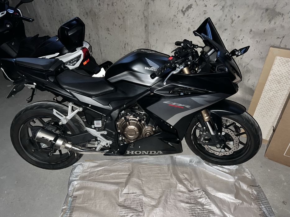 Escape full em inox para Honda CBR500R