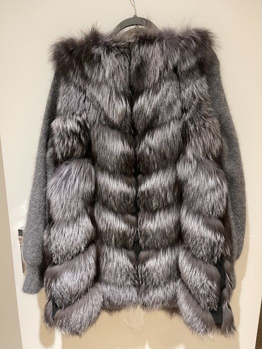 Kamizelka futerko rozm M lisy